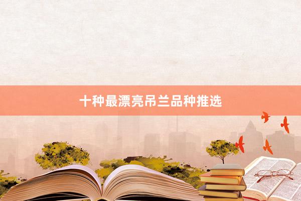 十种最漂亮吊兰品种推选